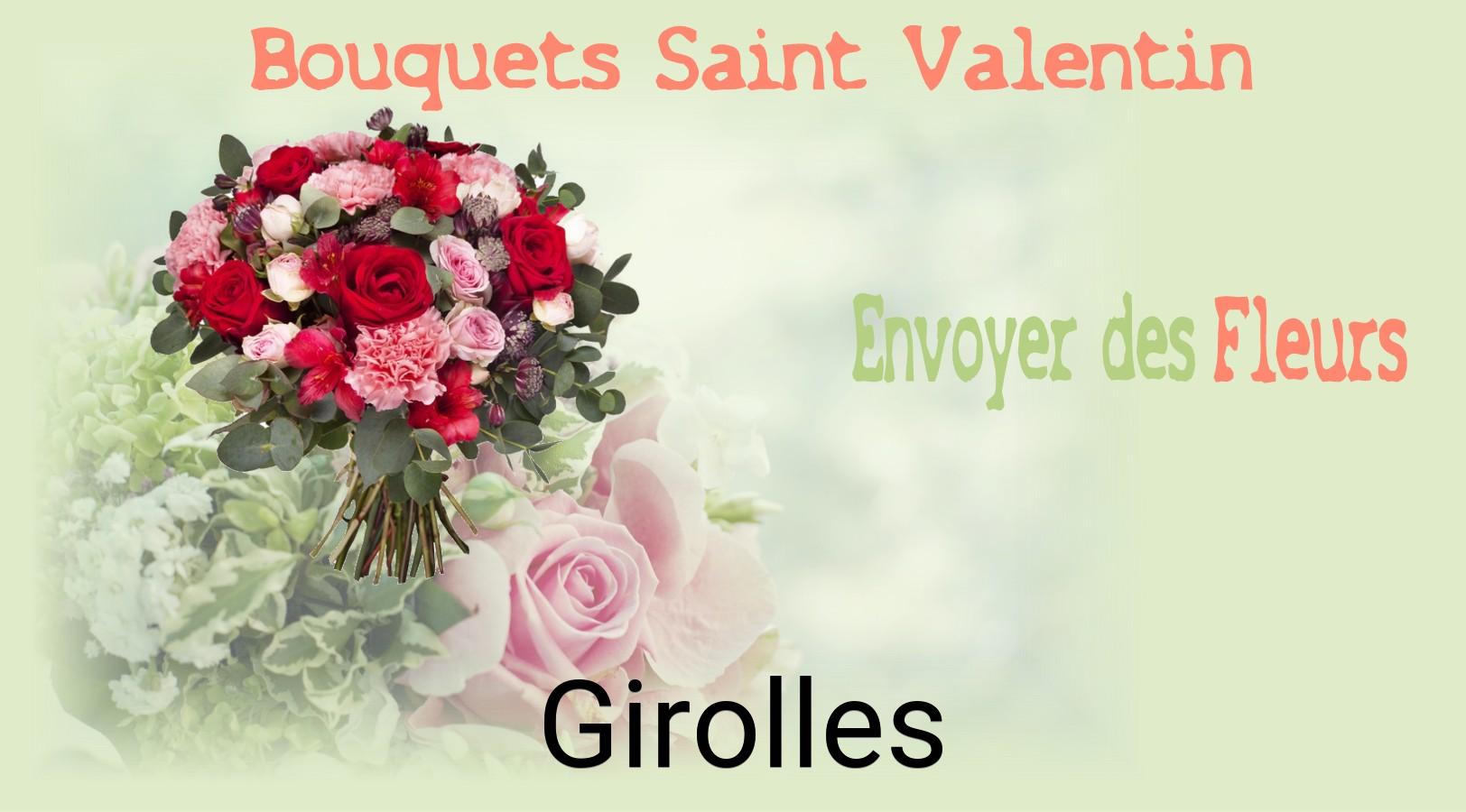 Roses de Saint-Valentin livrées à Girolles